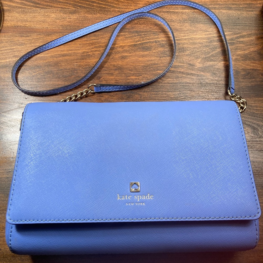 Kate Spade periwinkle crossbody